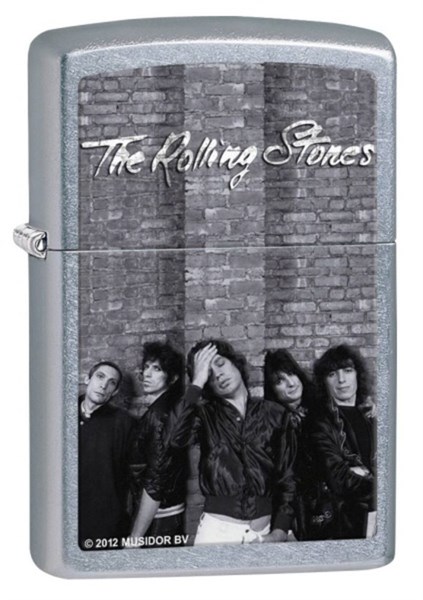 Широкая зажигалка Zippo Rolling Stones 28428 - фото 282076