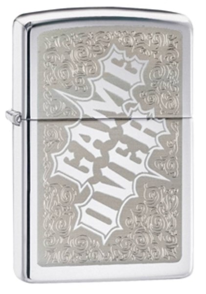 Широкая зажигалка Zippo 28447 - фото 282098