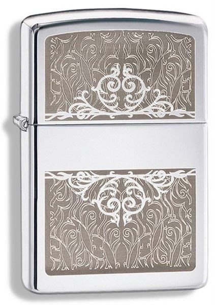 Широкая зажигалка Zippo 28467 - фото 282109