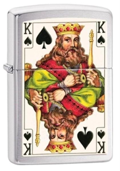 Широкая зажигалка Zippo 28489 - фото 282119