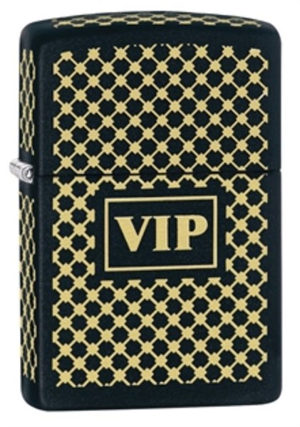 Широкая зажигалка Zippo VIP 28531 - фото 282125