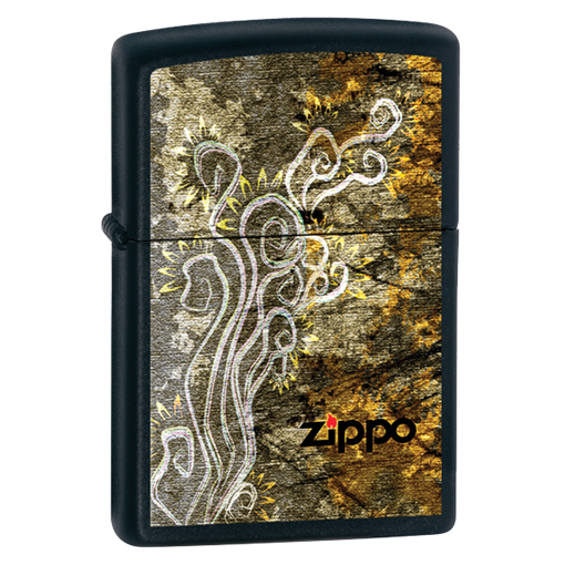 Широкая зажигалка Zippo Flavor Of The Sun 24808 - фото 282317