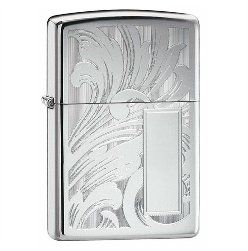 Широкая зажигалка Zippo Scroll Design 21138 - фото 282386