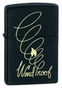 Широкая зажигалка Zippo Windproof 24481 - фото 282409