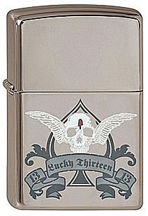 Широкая зажигалка Zippo Spade13 150 - фото 282448
