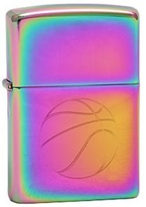 Широкая зажигалка Zippo Basketball 151 - фото 282460