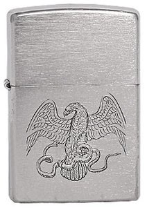 Широкая зажигалка Zippo Eagle & snake 200 - фото 282504