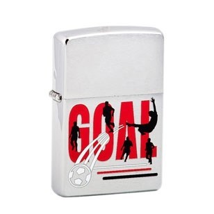 Широкая зажигалка Zippo Goal 200 - фото 282506