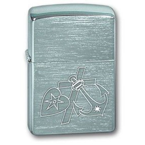 Широкая зажигалка Zippo Liebe 200 - фото 282518