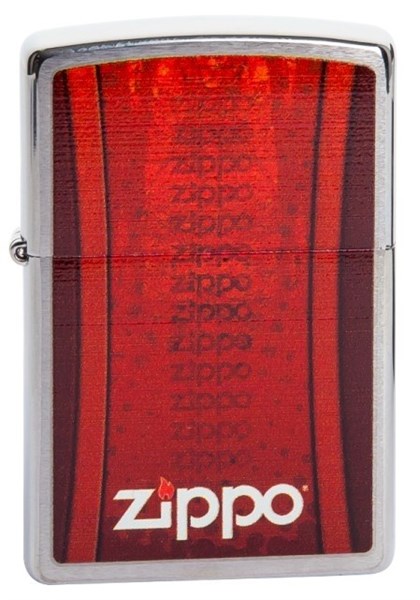 Широкая зажигалка Zippo Logo Z -2 200 - фото 282520