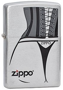 Широкая зажигалка Zippo String 200 - фото 282540