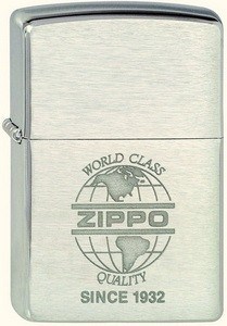 Широкая зажигалка Zippo Zippo World 200 - фото 282561