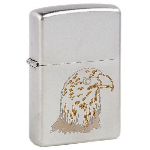 Широкая зажигалка Zippo Eagle 205 - фото 282605