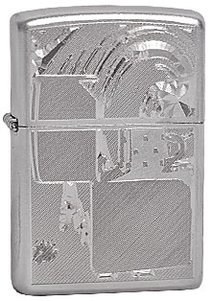 Широкая зажигалка Zippo Mood Lighter 205 - фото 282632