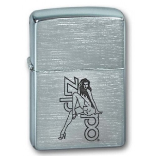Широкая зажигалка Zippo Woman&Zippo 205 - фото 282648