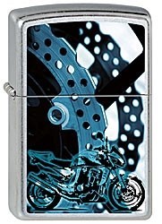 Широкая зажигалка Zippo Bike parts 211 - фото 282656