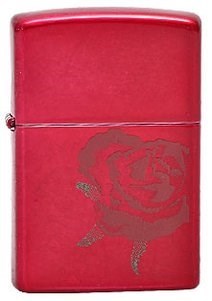Широкая зажигалка Zippo Rose 21063 - фото 282696