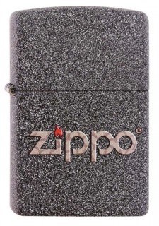 Широкая зажигалка Zippo Logo 211 - фото 282711