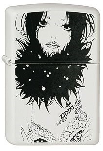Широкая зажигалка Zippo Lady 214 - фото 282719