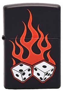 Широкая зажигалка Zippo American Hardcore 218 - фото 282746