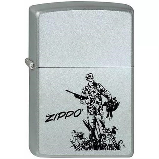 Широкая зажигалка Zippo Duck hunting 221 - фото 282792