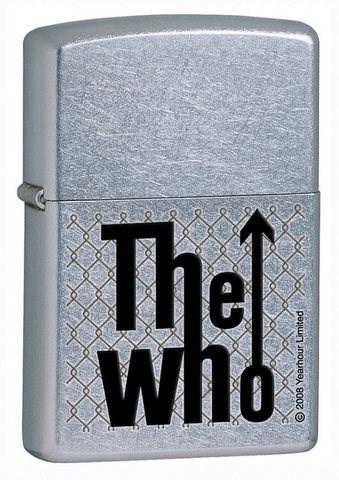 Широкая зажигалка Zippo The who 24558 - фото 282868