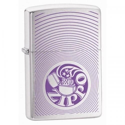Широкая зажигалка Zippo Spiral 24922 - фото 282915