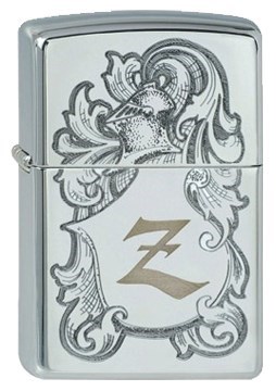 Широкая зажигалка Zippo Helmet Shield 275 - фото 282970