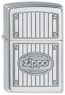Широкая зажигалка Zippo MTL 283 - фото 282982