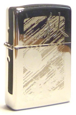 Широкая зажигалка Zippo Oriental design-3 288 - фото 282992