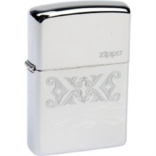Широкая зажигалка Zippo Pattern V 290 - фото 282996