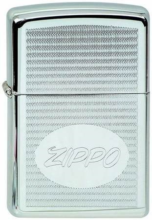Широкая зажигалка Zippo Z Oval 307 - фото 283017