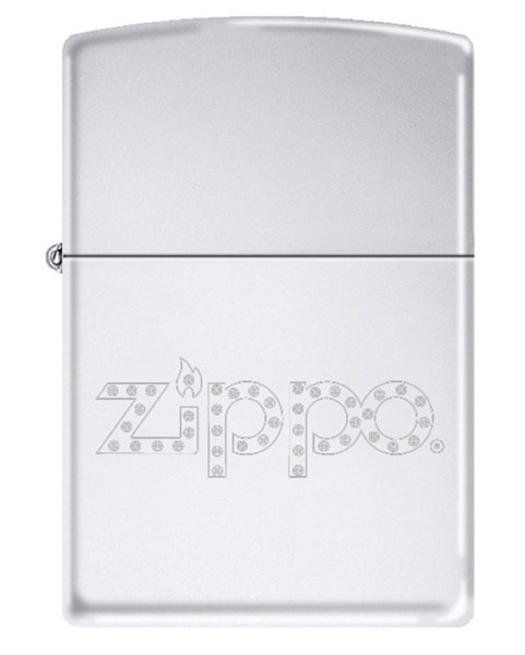 Широкая зажигалка Zippo with Diamonds 325 - фото 283046