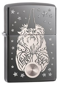 Широкая зажигалка Zippo Fantasy 28644 - фото 283145