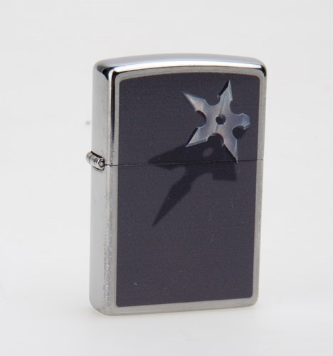 Широкая зажигалка Zippo BS Star 28030 - фото 283228