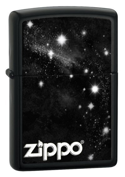 Широкая зажигалка Zippo GALAXY 28058 - фото 283244