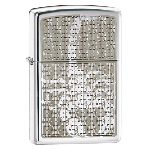 Широкая зажигалка Zippo Hidden Scorpion 28053 - фото 283251