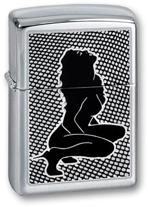 Широкая зажигалка Zippo Fishnet 250 - фото 283374