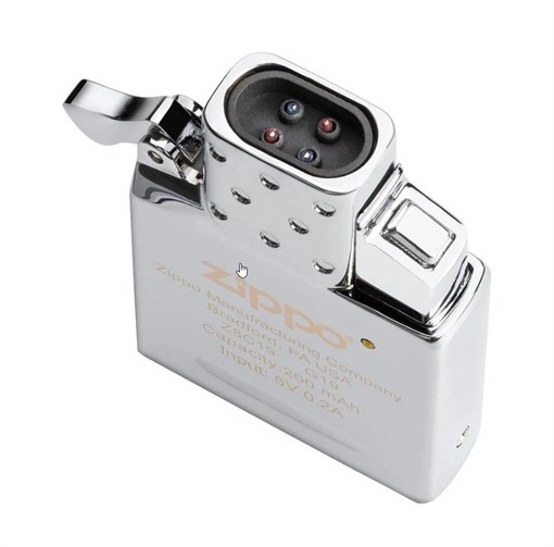 Вставка (инсерт) с USB подзарядкой для широкой зажигалки Zippo - фото 284332