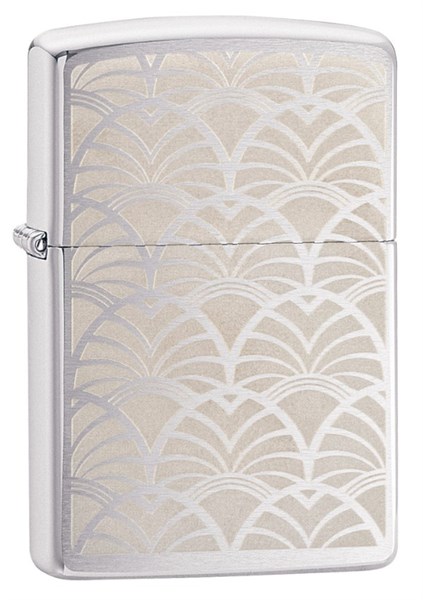 Зажигалка ZIPPO Brushed Chrome 49207 - фото 284749