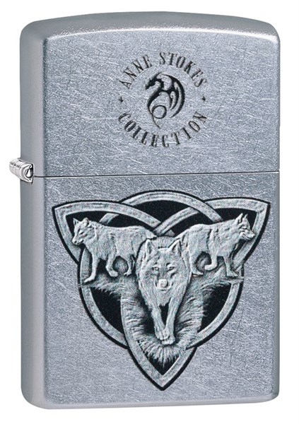 Зажигалка ZIPPO Street Chrome 49099 - фото 284755