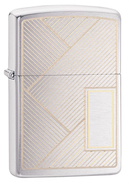 Зажигалка ZIPPO Brushed Chrome 49209 - фото 284784