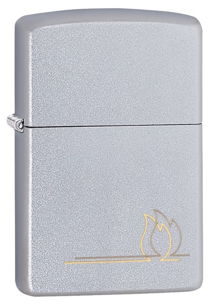 Зажигалка ZIPPO Satin Chrome 49210 - фото 284786