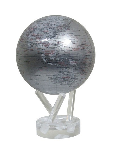 Глобус самовращающийся MOVA GLOBE с политической картой Мира, диаметр 16,5 см MG-6-SLR - фото 284827