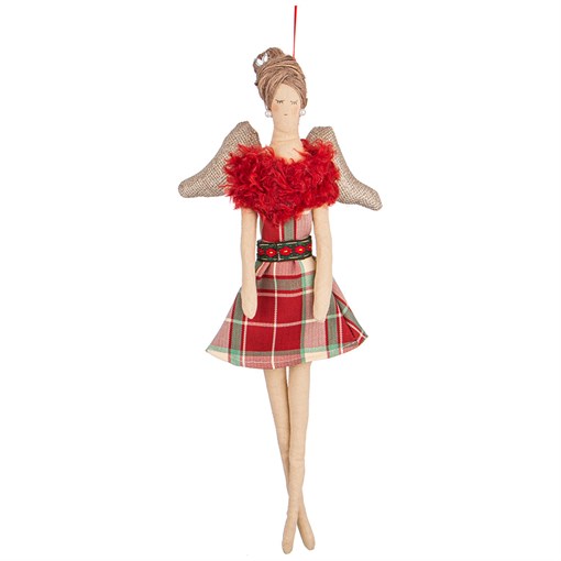 Фигурка-подвеска"девушка-ангел" 18*42 см - фото 286221