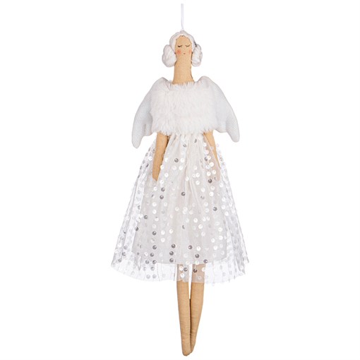 Фигурка-подвеска"девушка-ангел" 14*46 см - фото 286229