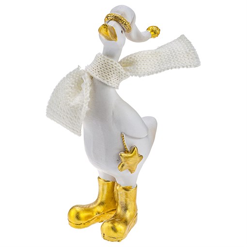 Фигурка "Зимняя утка" 6*4*14.5 см - фото 289094