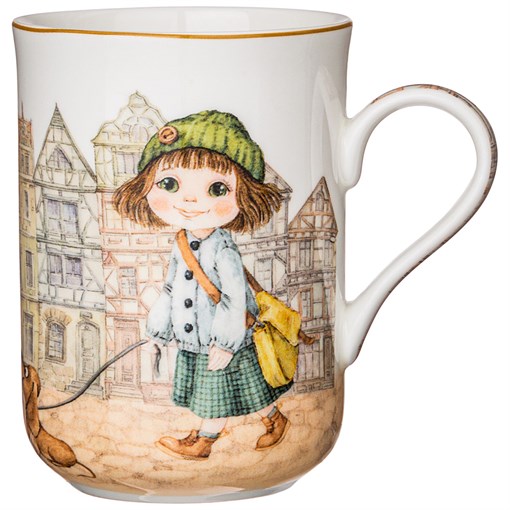 Кружка lefard "Fashion princess" 350 мл - фото 294087