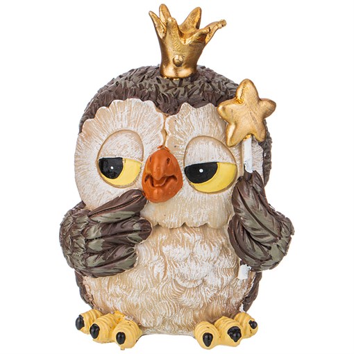 Копилка "Совята итри" 9*8,5 см H=12 см - фото 295627