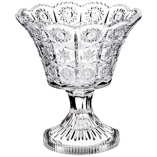 Конфетница на ножке "Muza crystal" 17*17*19 см - фото 297745